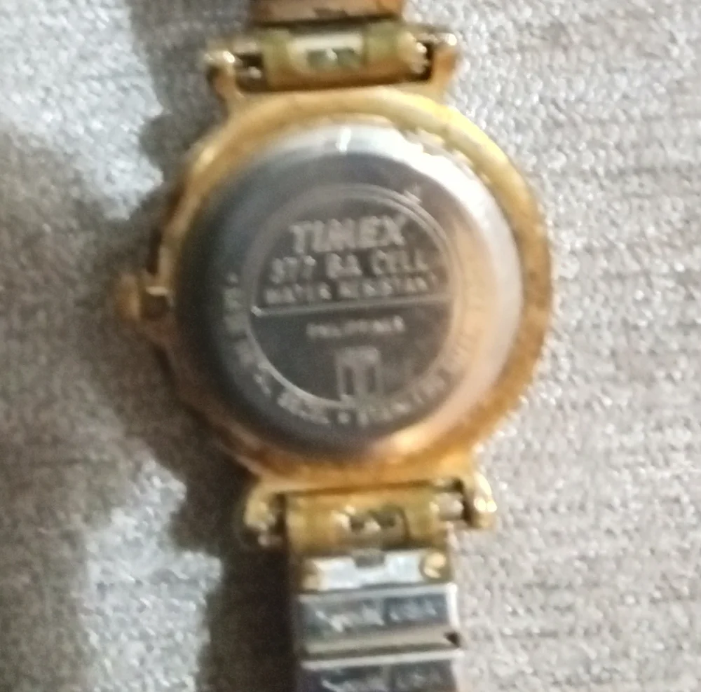 Vintage Timex Two-Tone Indiglo Watch
